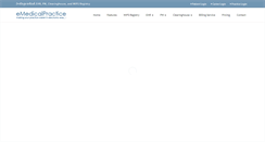 Desktop Screenshot of emedpractice.com